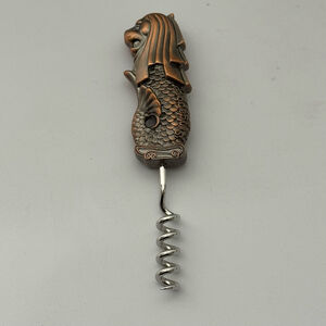 Singapore Merlion Metal Wine Bottle Opener Travel Souvenir